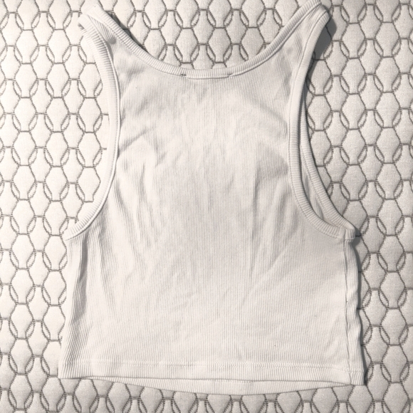 Zara White Tank Top Small - Picture 2 of 3